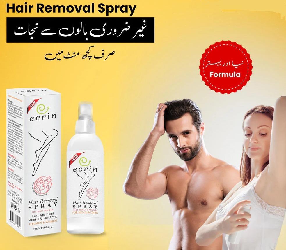 "Instant Smooth Hair Removal Spray – Unwanted Hair Gone in Minutes!"