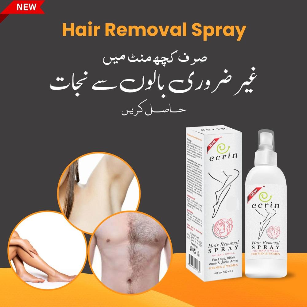 "Instant Smooth Hair Removal Spray – Unwanted Hair Gone in Minutes!"